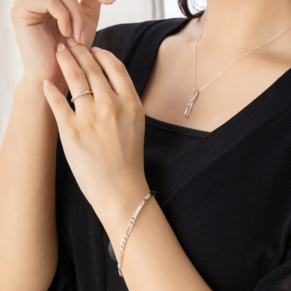 イタリア製シルバーブレスレット