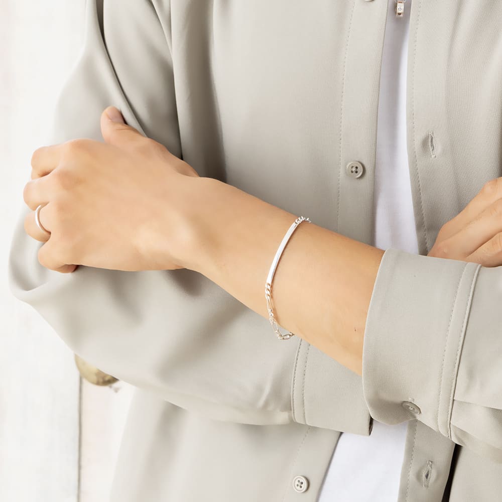 イタリア製シルバーブレスレット