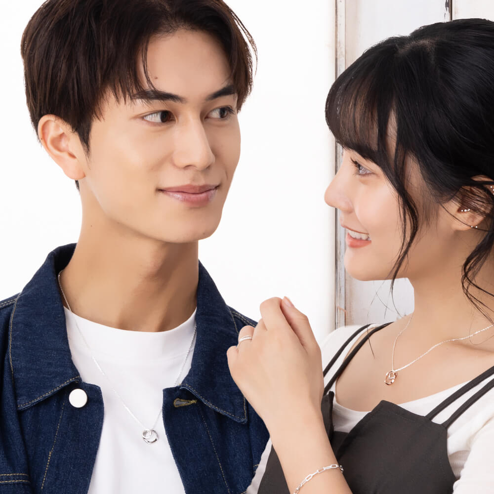 LOVERS SCENE ラバーズシーン 誕生石 リングネックレス