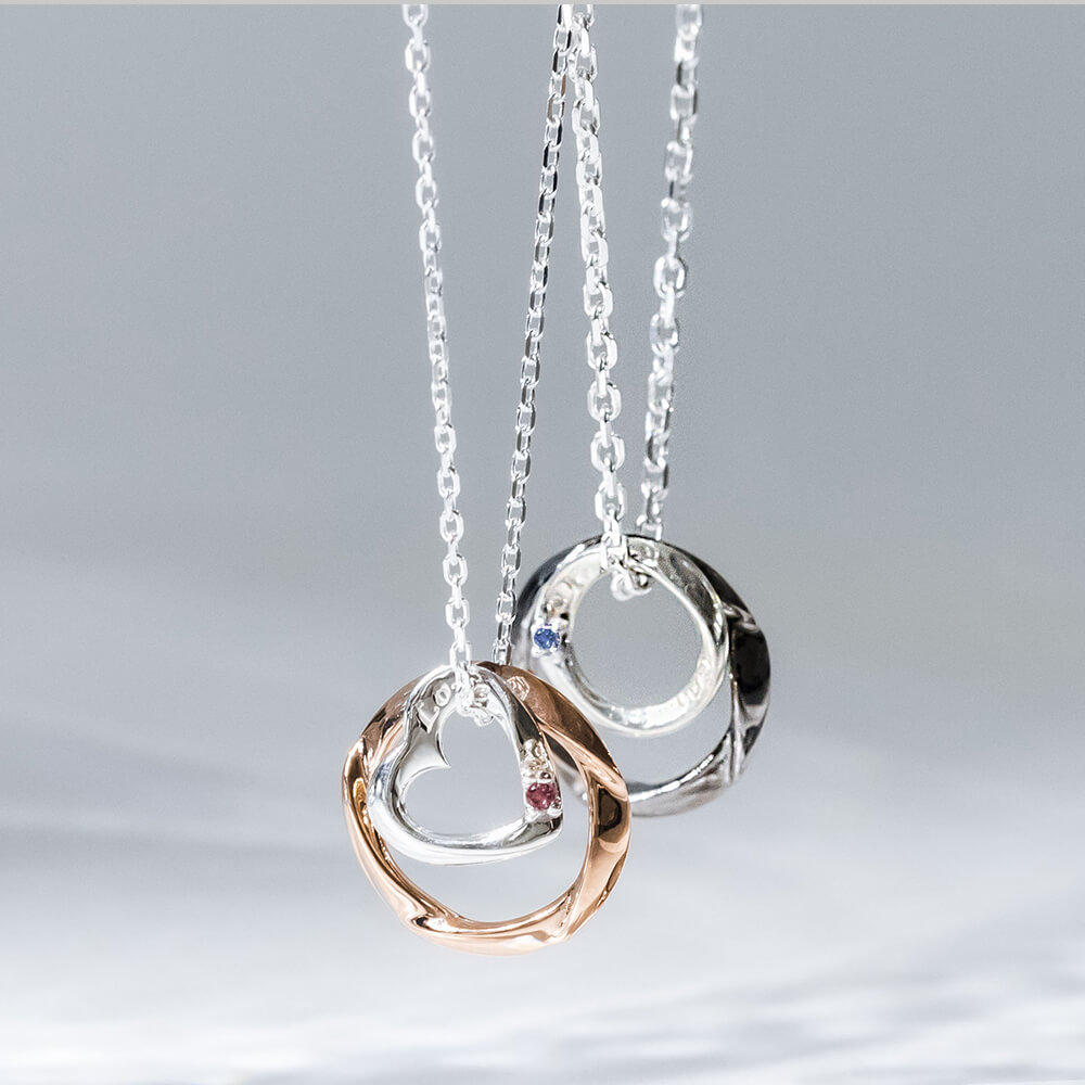 LOVERS SCENE ラバーズシーン 誕生石 リングネックレス