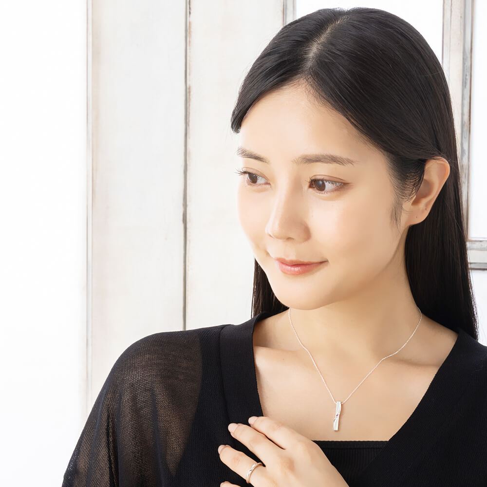 LOVERS SCENE ラバーズシーン 誕生石ライン ネックレス