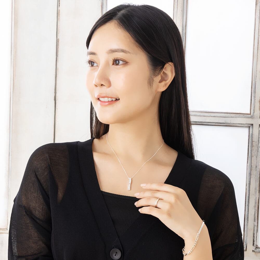 LOVERS SCENE ラバーズシーン 誕生石ライン ネックレス