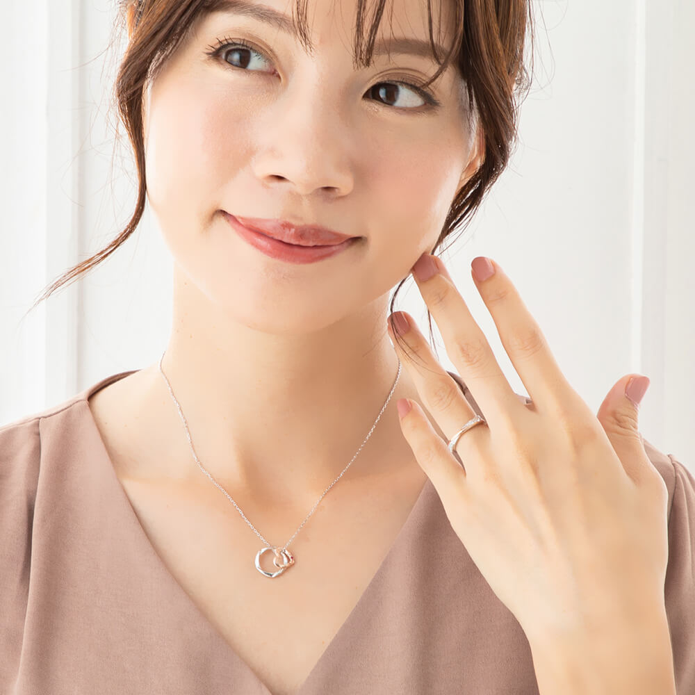 ラバーズシーン 刻印できる シルバーペアリング