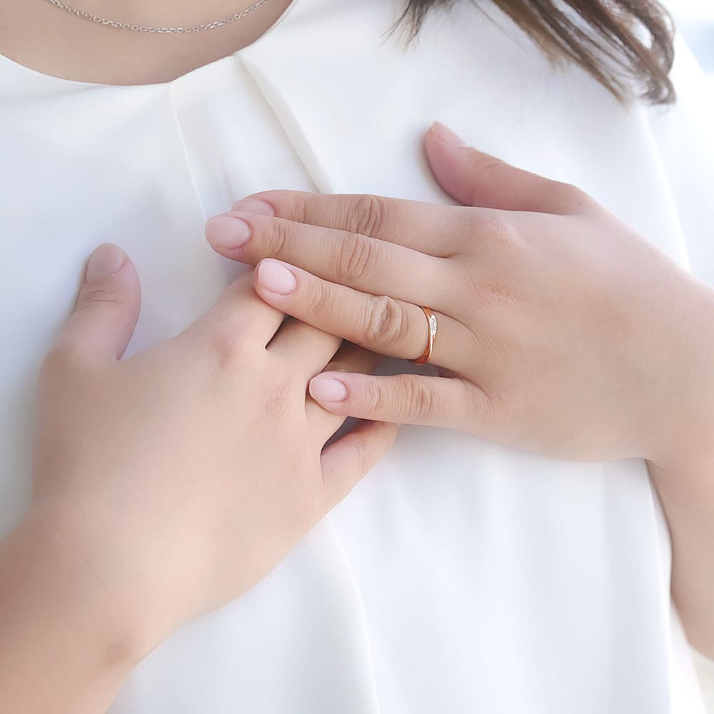 LOVERS SCENE　ラバーズシーン　ダイヤモンド　ペアリング