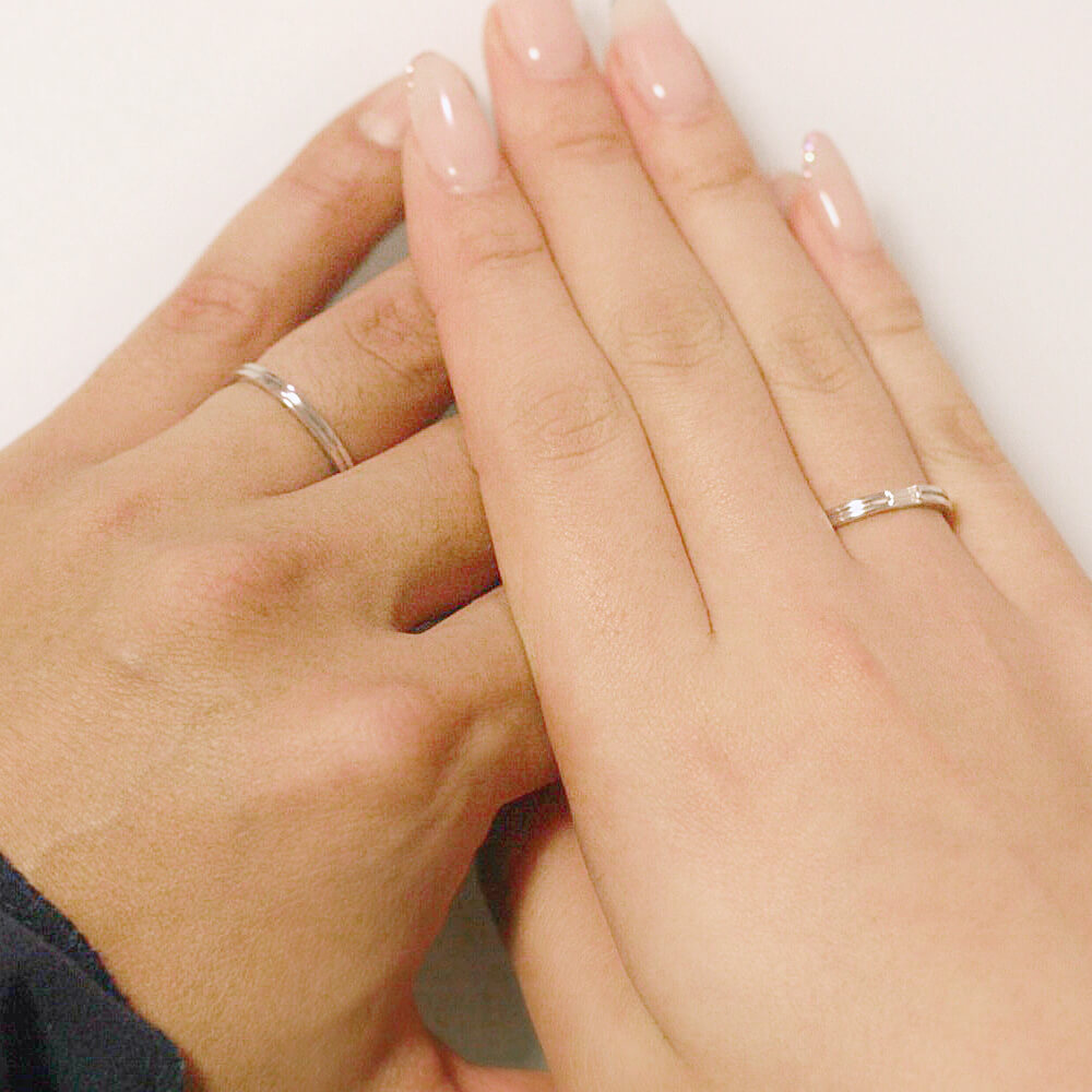 LOVERS SCENE ラバーズシーン バゲットカット ペアリング