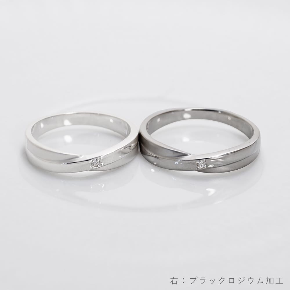 ラバーズシーン 刻印できる シルバーペアリング