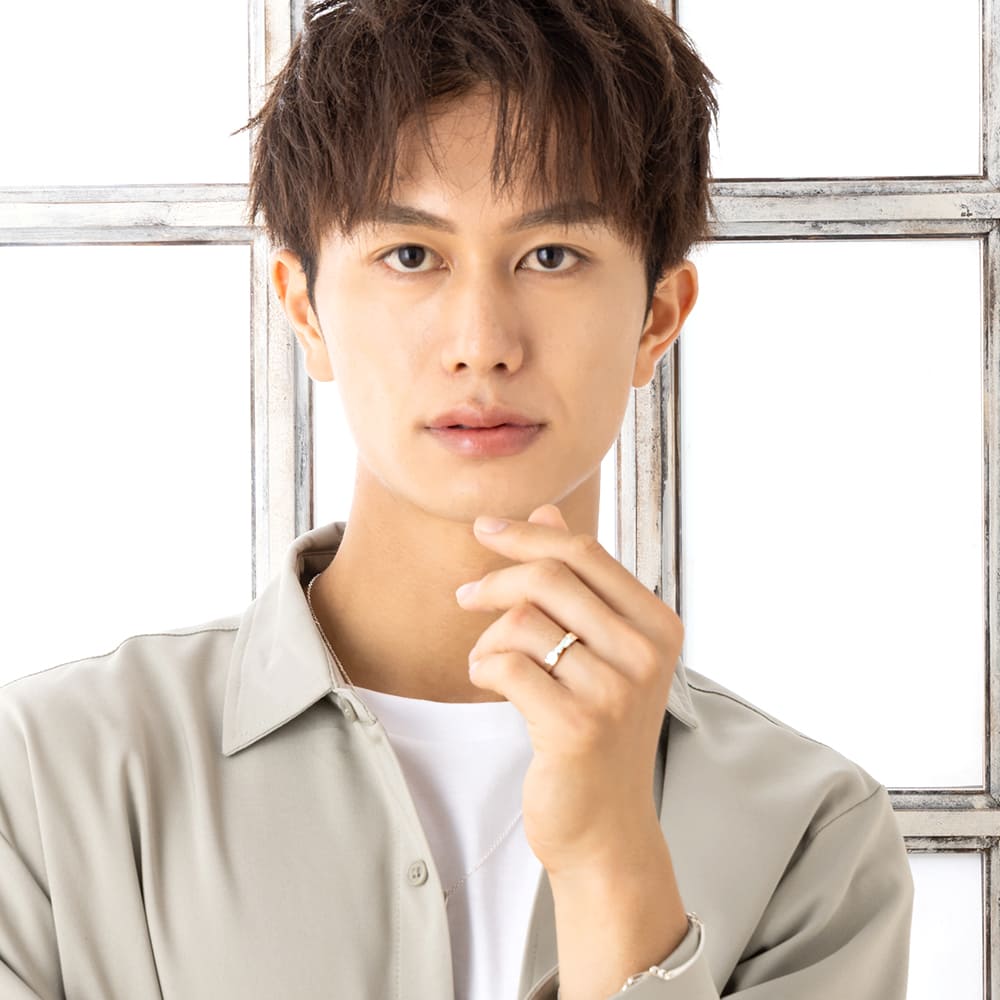 ラバーズシーン 刻印できる シルバーペアリング