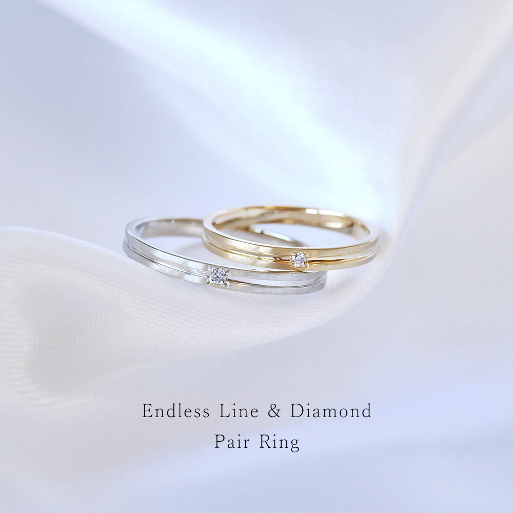 Lovers & Ring ペアリング 10金 18金 プラチナ