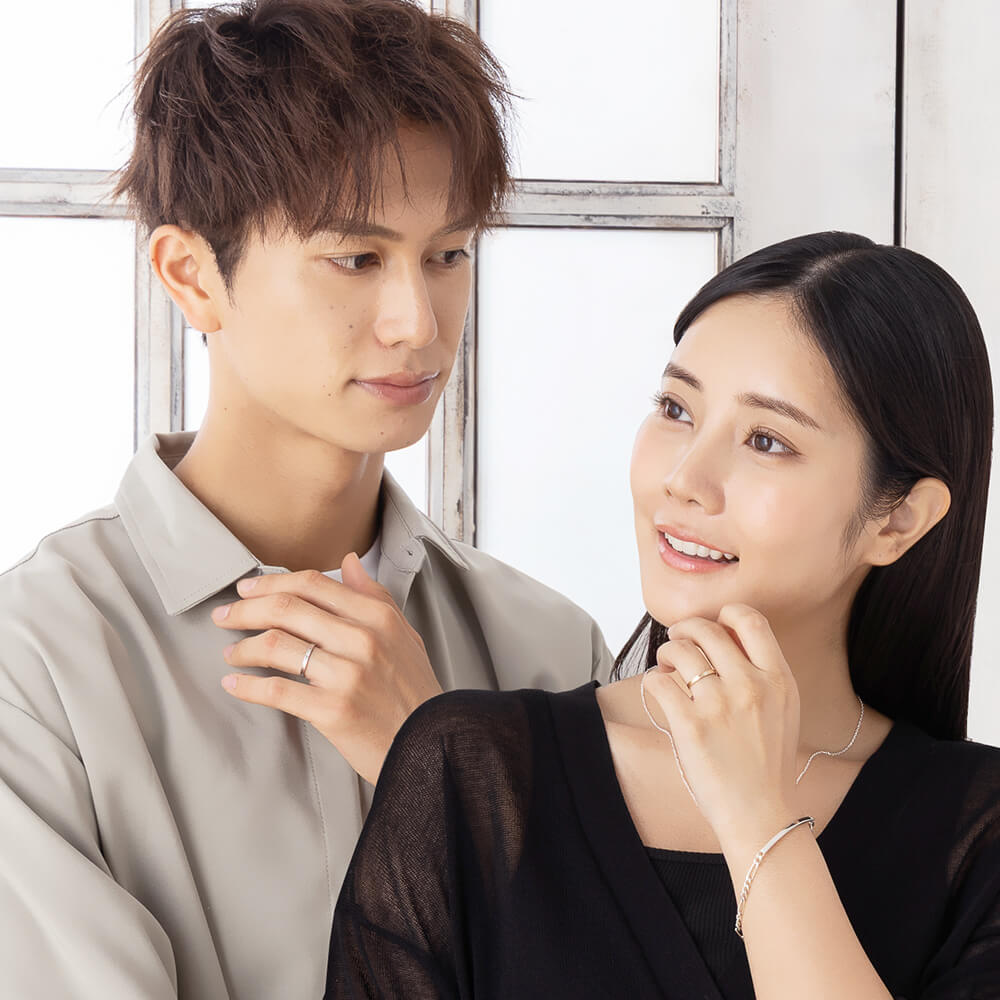 Lovers & Ring ペアリング 10金 18金 プラチナ