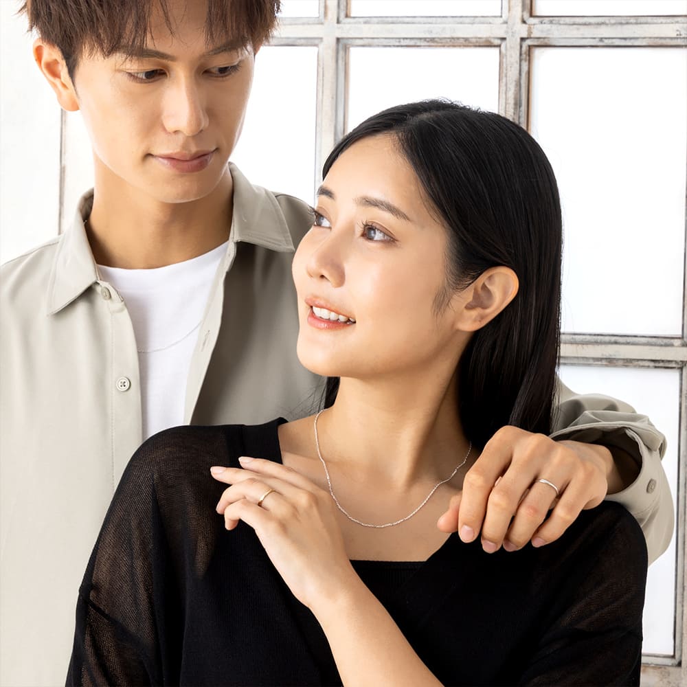 Lovers & Ring ペアリング 10金 18金 プラチナ