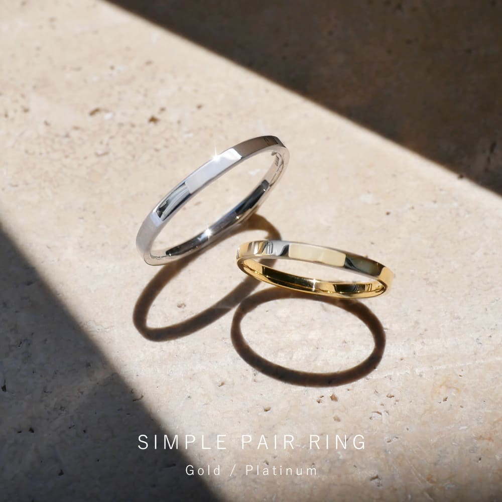 Lovers & Ring ペアリング 10金 18金 プラチナ