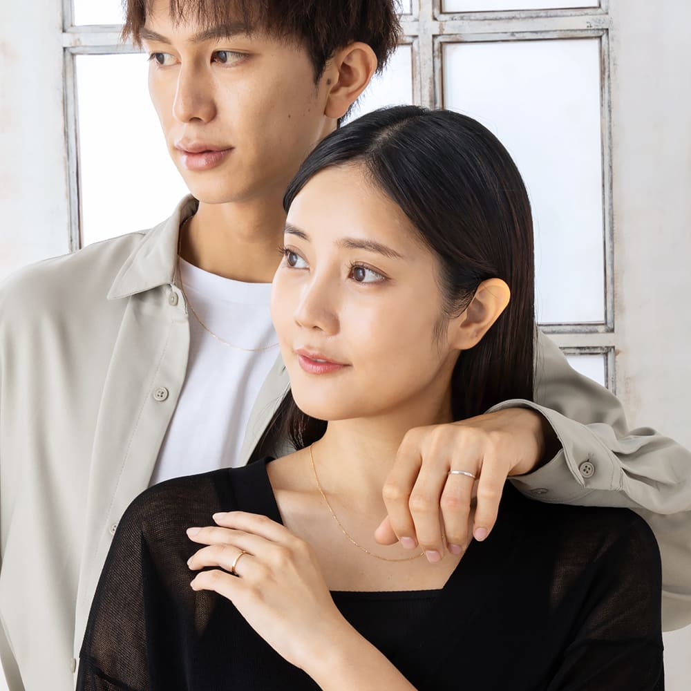 Lovers & Ring ペアリング 10金 18金 プラチナ