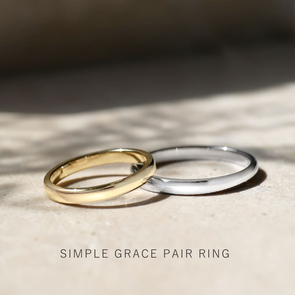 Lovers & Ring ペアリング 10金 18金 プラチナ