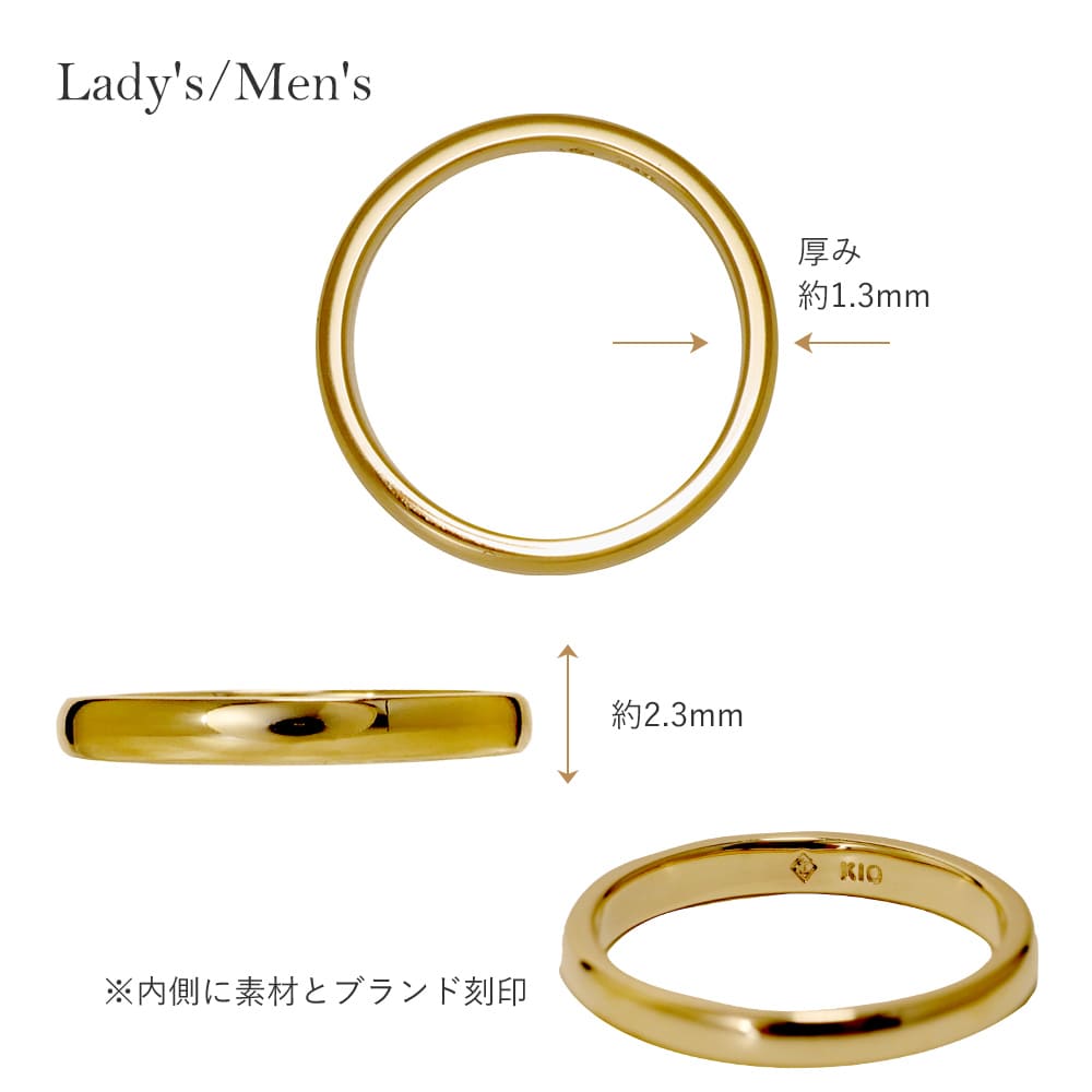 Lovers & Ring ペアリング 10金 18金 プラチナ