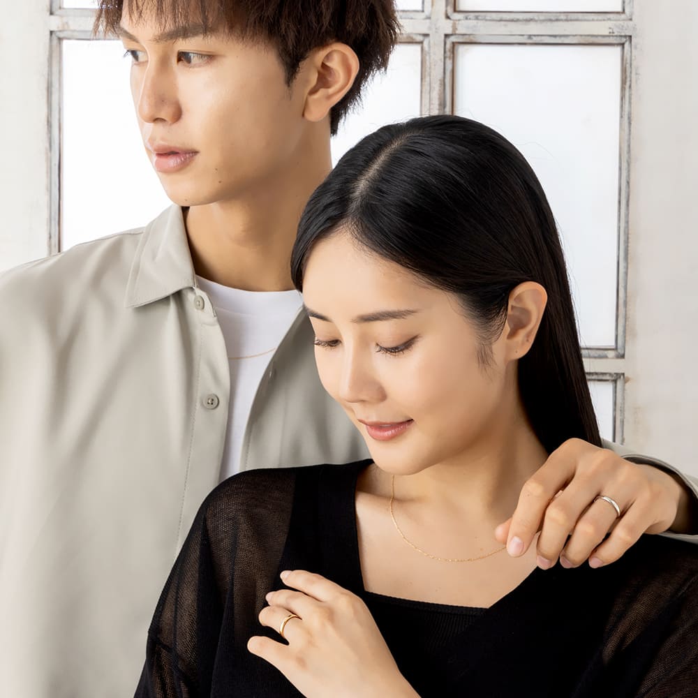 Lovers & Ring ペアリング 10金 18金 プラチナ