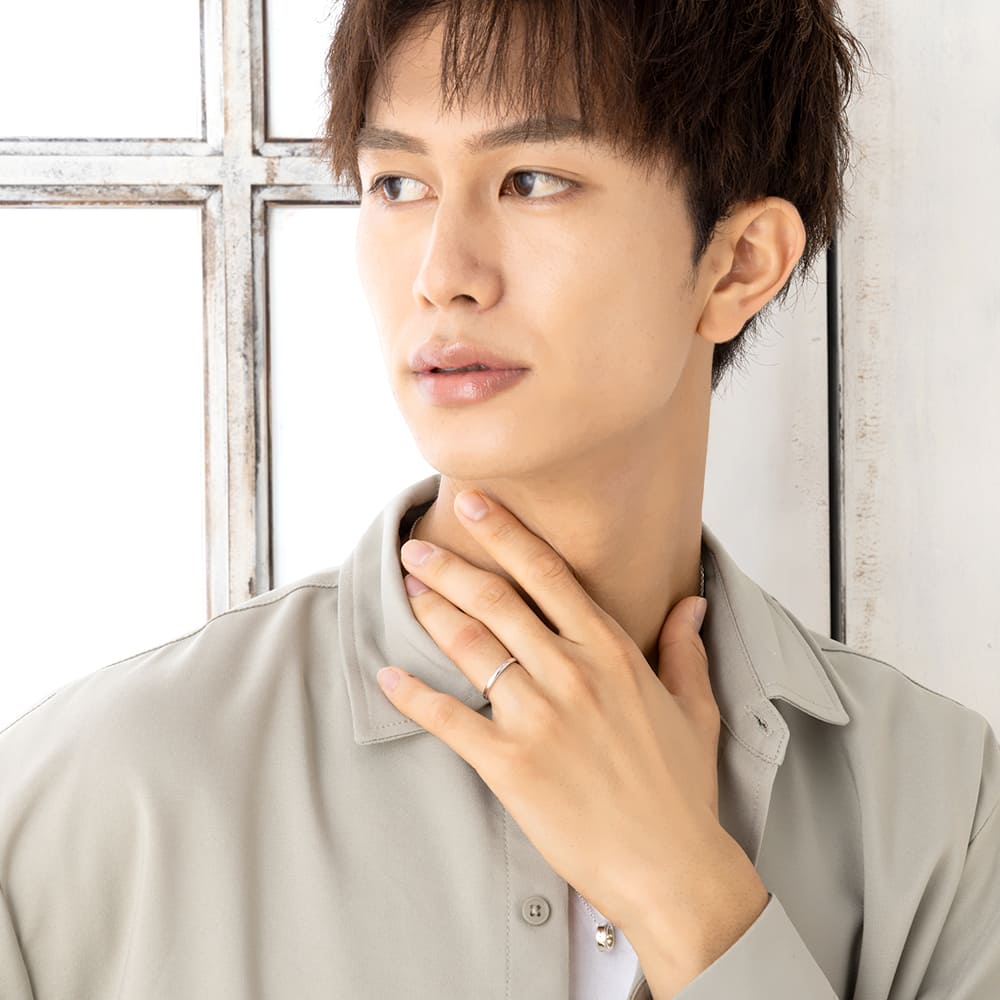 Lovers & Ring ペアリング 10金 18金 プラチナから選べる