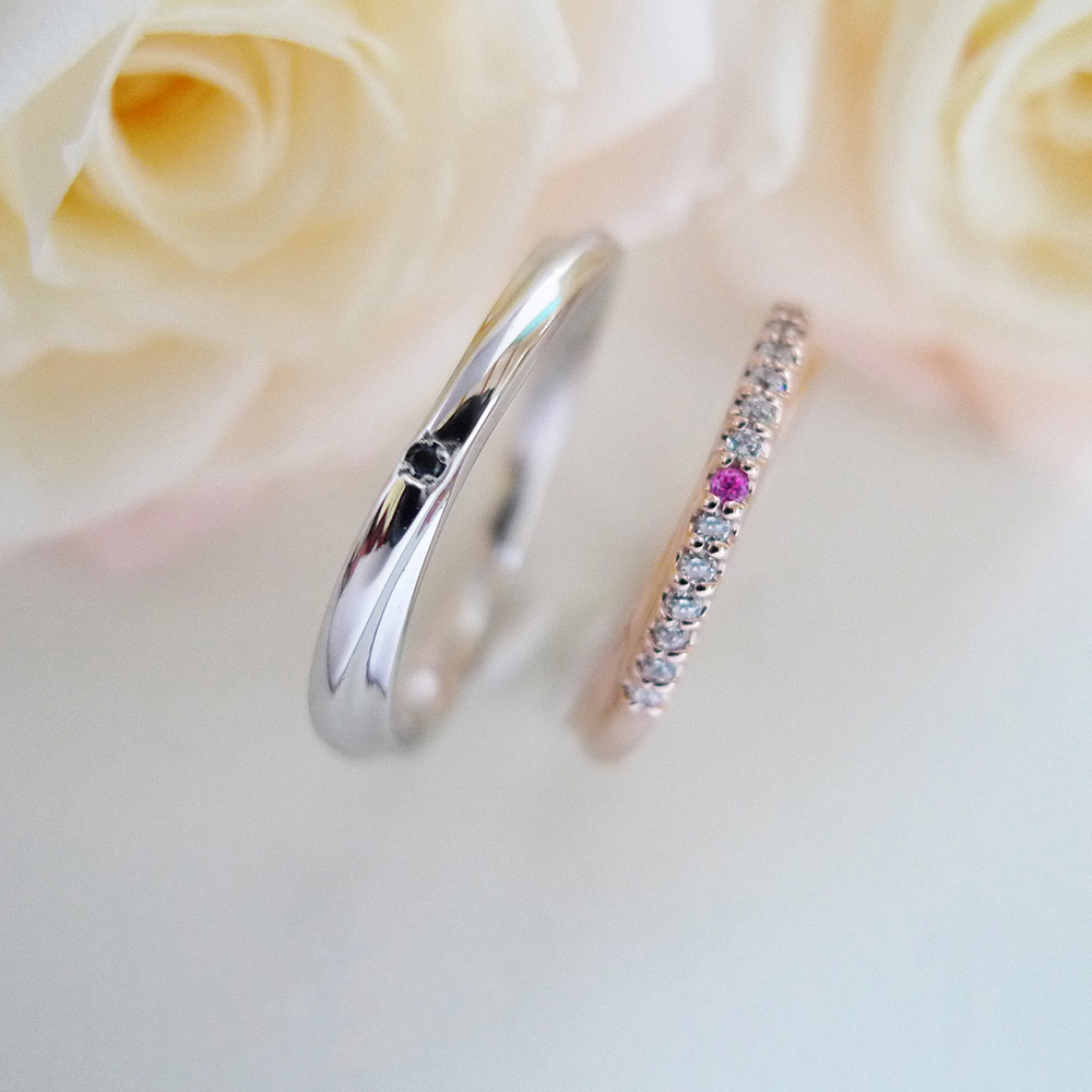 Lovers & Ring ペアリング 10金 18金 プラチナ