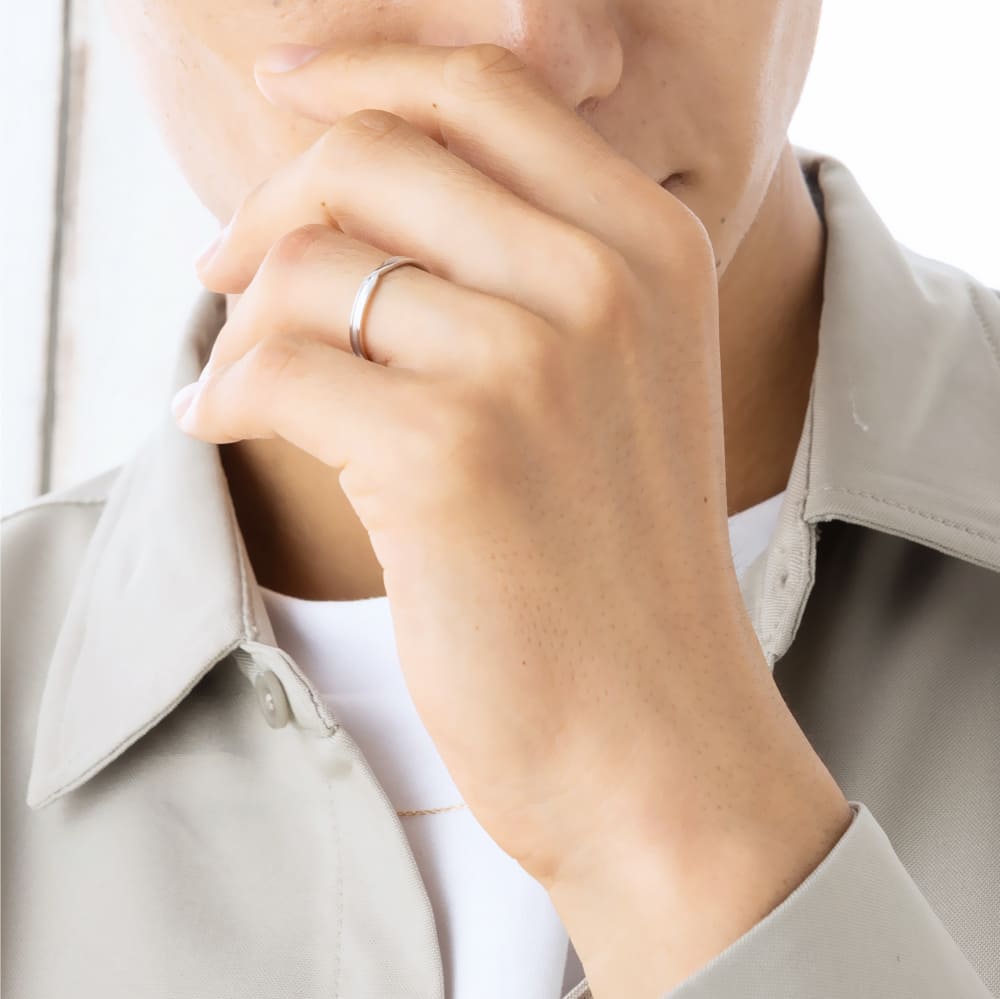 Lovers & Ring ペアリング 10金 18金 プラチナから選べる