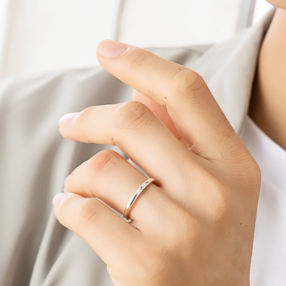 LOVERS SCENE　ラバーズシーン　誕生石　ペアリング