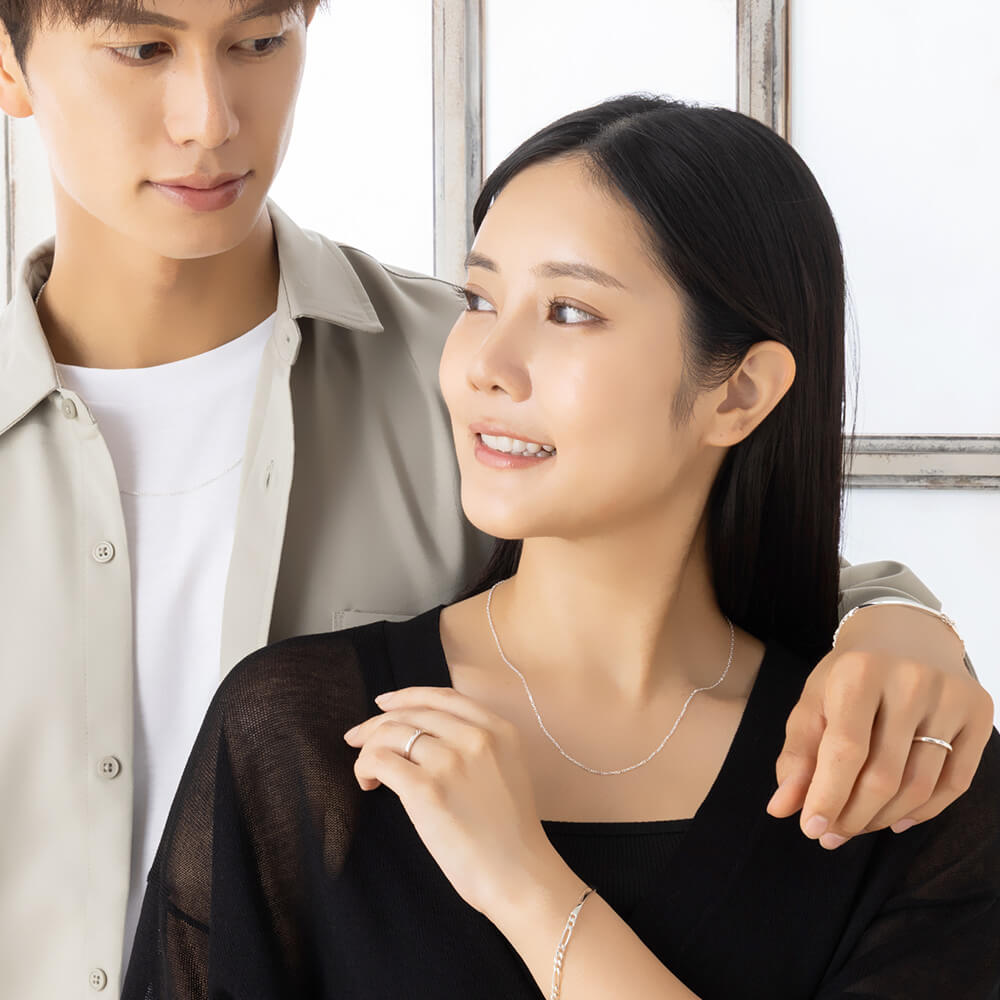 LOVERS SCENE　ラバーズシーン　誕生石　ペアリング