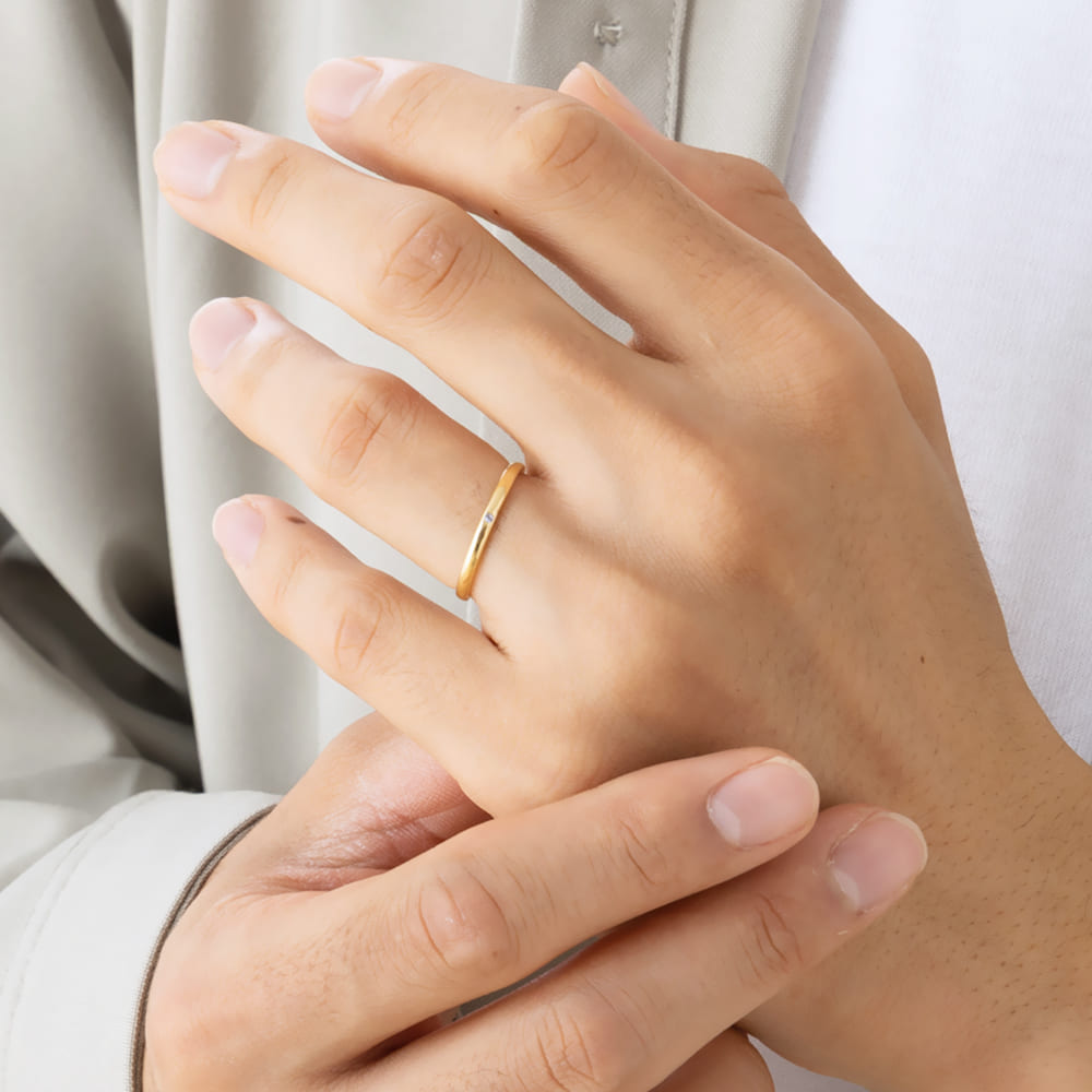 LOVERS SCENE　ラバーズシーン　誕生石　ペアリング