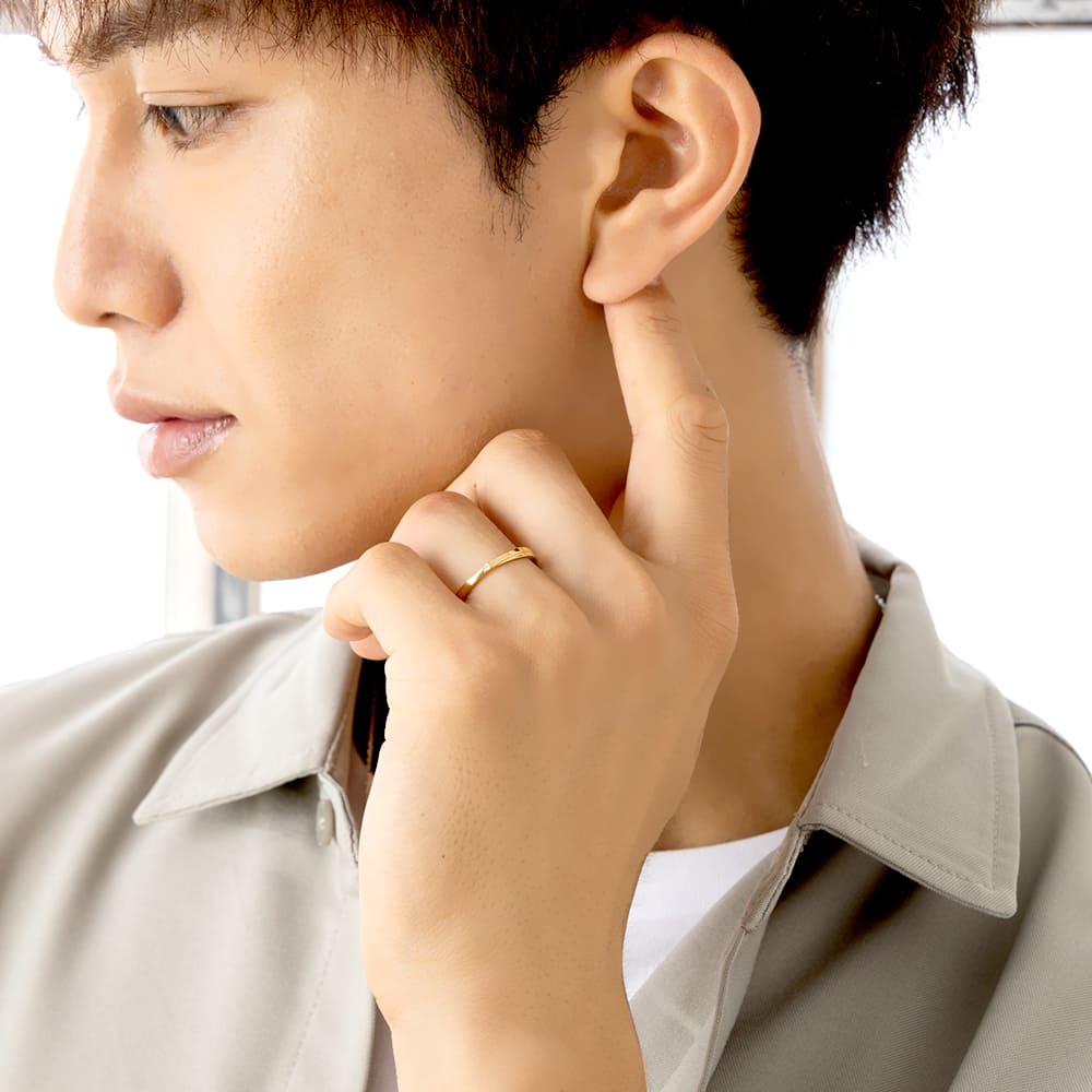 LOVERS SCENE　ラバーズシーン　誕生石　ペアリング