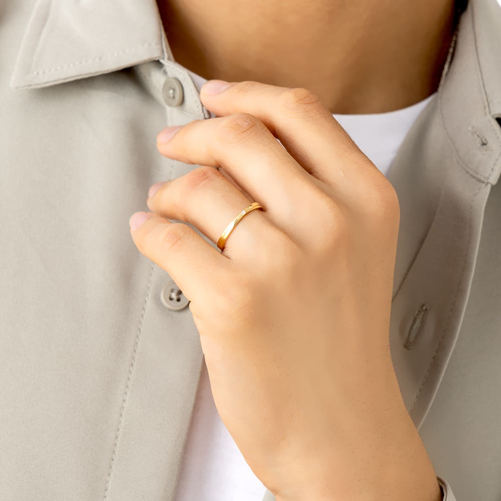 LOVERS SCENE　ラバーズシーン　誕生石　ペアリング