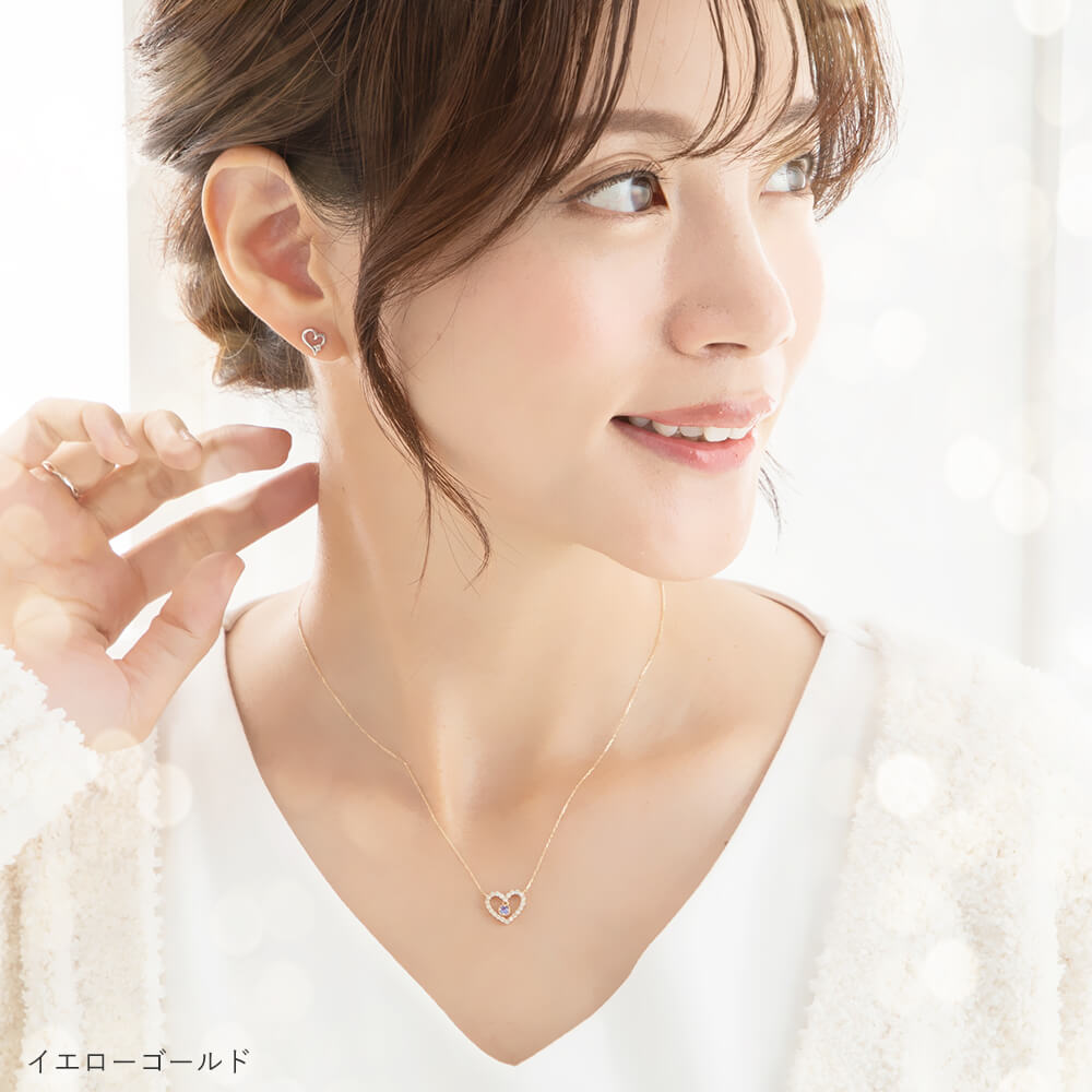 クリスマス限定 誕生石ネックレス