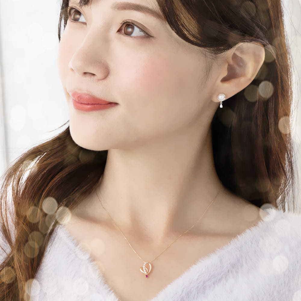 クリスマス限定 誕生石ネックレス