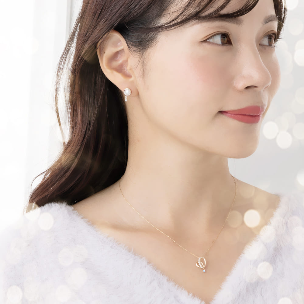 クリスマス限定 誕生石ネックレス