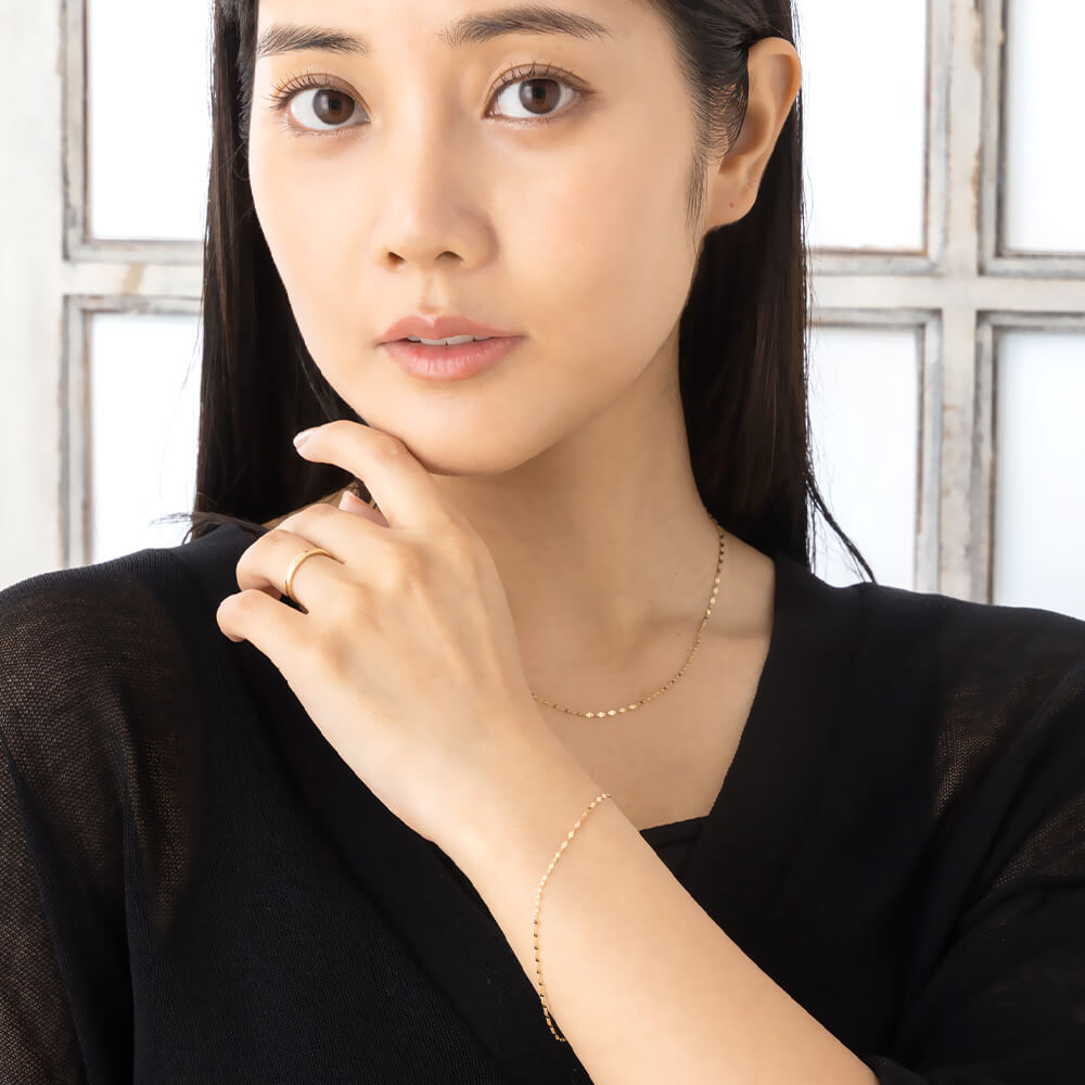 エクレアチェーンブレスレット