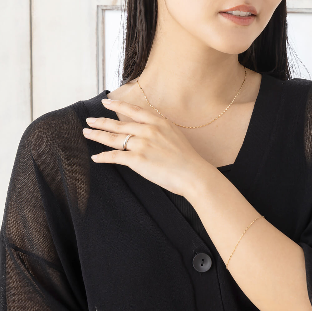 エクレアチェーンブレスレット