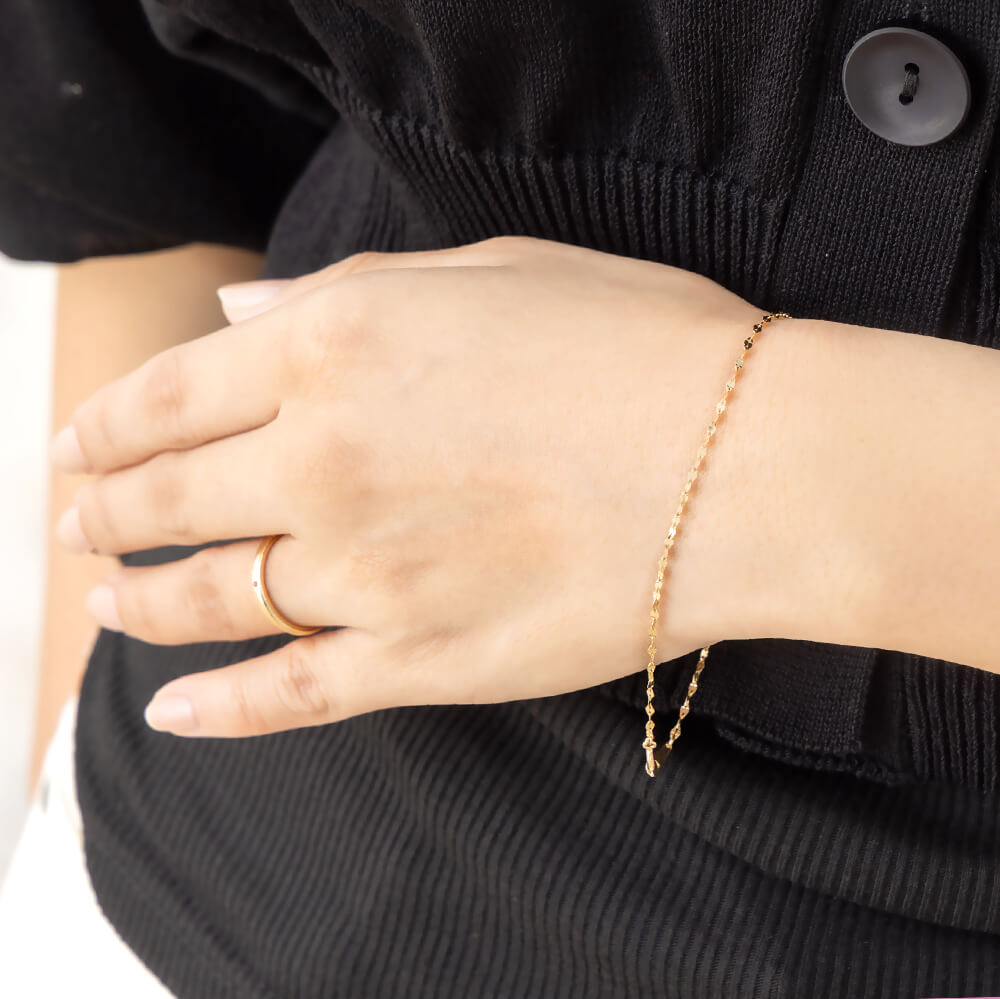 エクレアチェーンブレスレット